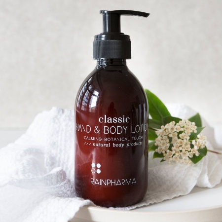 RainPharma Classic Hand & Body Lotion - Calming Botanical Touch