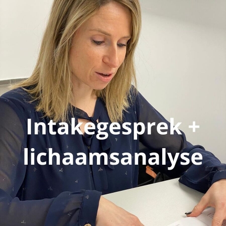 Intakegesprek+ lichaamsanalyse (+/- 1,5u)